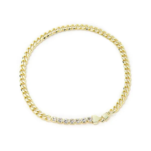 Gold_Tennis_Cuban_Necklace_For_Women
